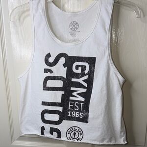 Gold's Gym White Tank Top for Women